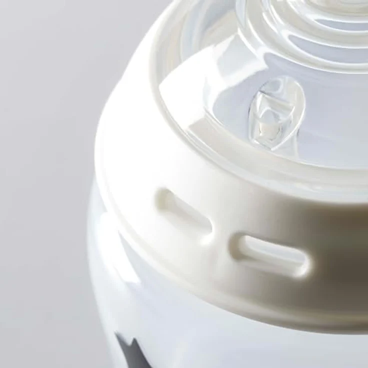 Tommee Tippee Closer to Nature Babyflaschen, Natürlich geformter Trinksauger mit Anti-Kolik-Ventil, 260 ml, 3er-Set, Mehrfarbig – Bild 9