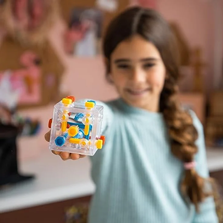 SMART Toys & Games Criss Cross Cube, Box-Puzzle mit 80 Herausforderungen für Logik- und Problemlösetraining, ab 8 Jahren – Bild 8