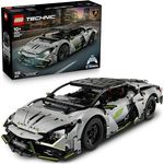 LEGO Technic 42214 Lamborghini Revuelto Supersportwagen, 1.135-teiliges RC-Bauset, ab 10 Jahren, Plug-in-Hybrid mit 1.015 PS, nicht enthaltenes USB-C-Kabel erforderlich
