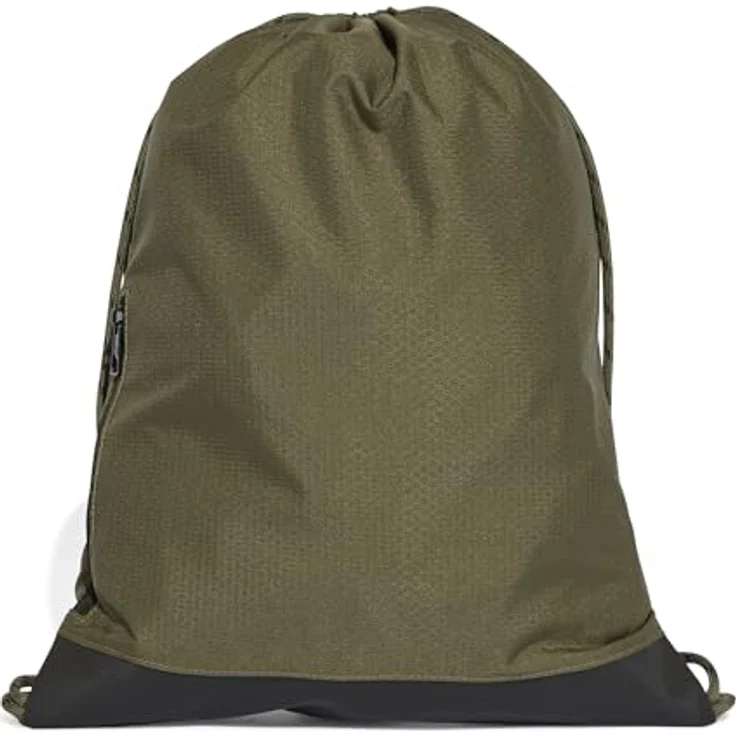 adidas Performance Sporttasche TR GYMSACK, Kindersporttasche mit recycelten Materialien, schwarz – Bild 2