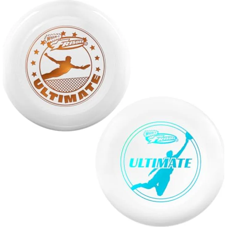 Wham-O Frisbee Ultimate 175g, Trainingsscheibe für Wettbewerb, 2er Pack