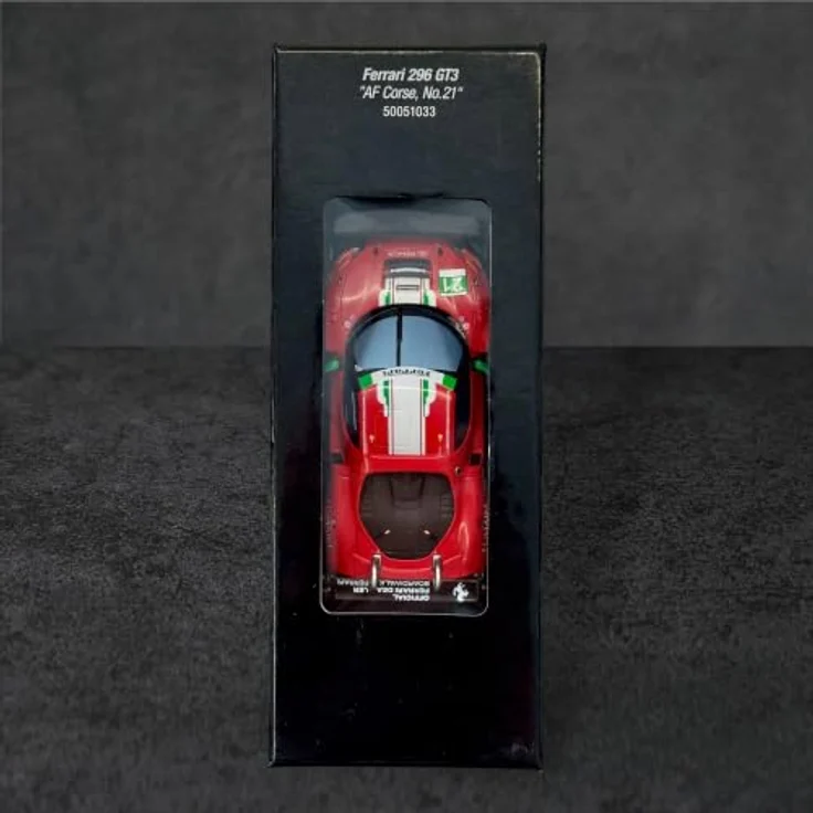 Carrera Hybrid Ferrari 296 GT3 'AF Corse, No.21', ferngesteuertes Auto mit detaillierter Rennfahrzeug-Nachbildung