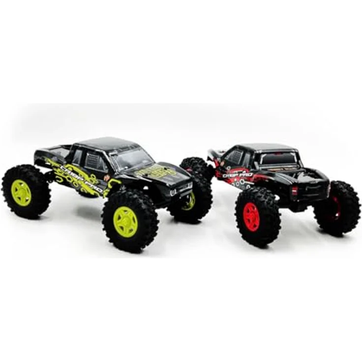 Absima CR18P EVO PRO JUICED, 1:18 Brushless RC Truggy in Rot, 3S LiPo, wasserdicht, Over/Underdrive Achsen, optimierte Gewichtsverteilung – Bild 4