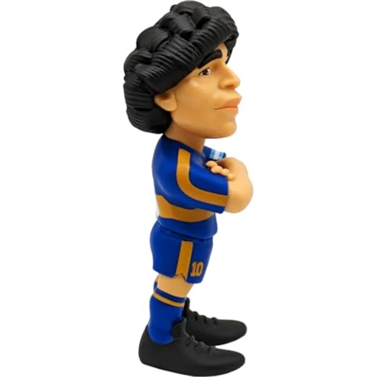 MINIX Diego Maradona Figur in Gelb und Blau, 12 cm, Sammlerstücke für Fußballfans - MN13180 – Bild 2