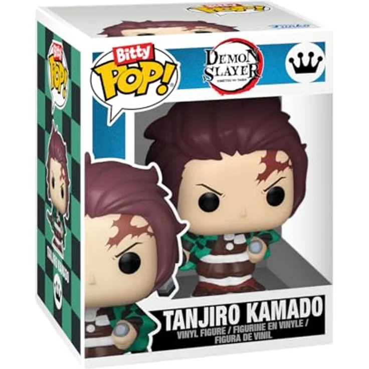 Funko Demon Slayer: Kimetsu no Yaiba Bitty POP! Vinyl Figuren 4er-Pack, 2,5 cm, inkl. Acryl-Vitrine, 1 von 6 seltenen Varianten可能 – Bild 4
