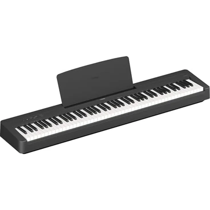 Yamaha E-Piano P-145BT, tragbares Klavier mit 88 Tasten, GHC-Tastatur, Bluetooth Audio, Schwarz