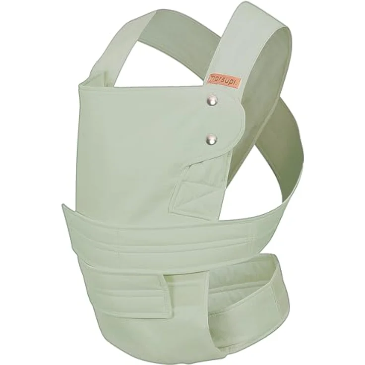marsupi Babytrage und Neugeborenen-Trage, Breeze (Baumwolle / Leinen) Version 2. 0, Pistachio / L - Preisvergleich – Bild 2