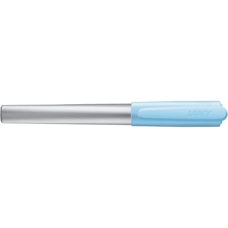 Lamy Füller nexx azure Feder M, Linkshänder mit ergonomischem Griffstück und Aluminiumkörper – Bild 3