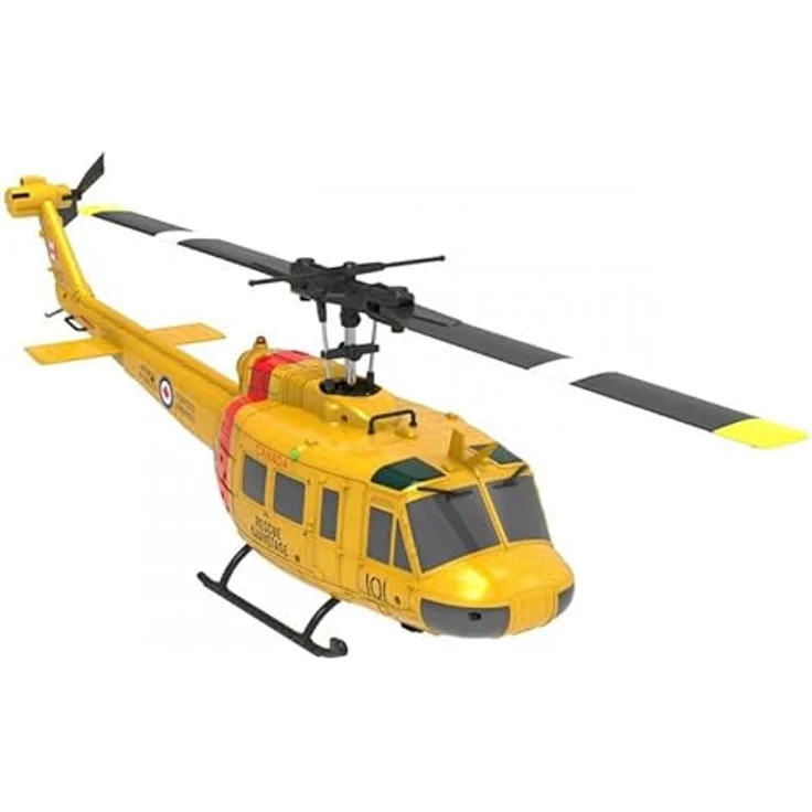 FliteZone Bell UH-1DX Helicopter (Canada) RTF, Ferngesteuertes Modell mit Brushless Motor, Auto-Start und Auto-Land, Sichtbarkeit im Canada Farbschema – Bild 5