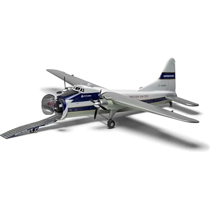 Airfix A05002V Bristol Superfrachter, Vintage-Klassik Modellbausatz im Maßstab 1:72 mit 107 Teilen, Farbe und Kleber separat erhältlich – Bild 3