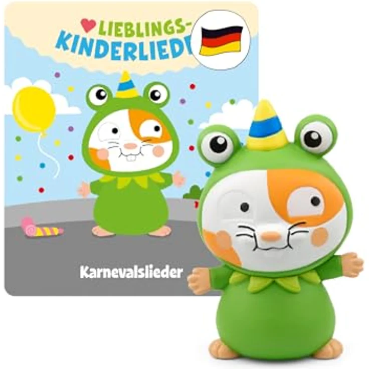 tonies Hörspielfigur Hörfigur Lieblings-Kinderlieder – Karnevalslieder, Hörfigur für die Toniebox, Karnevalslieder, handbemalt, magnethaftend, Kunststoff – Bild 2