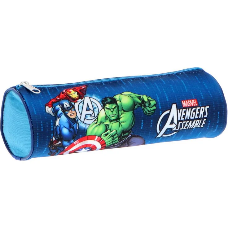 The AVENGERS Federmäppchen, Superhelden Etui für den Schulalltag, 8 CM hoch, 23 CM breit, 8 CM tief