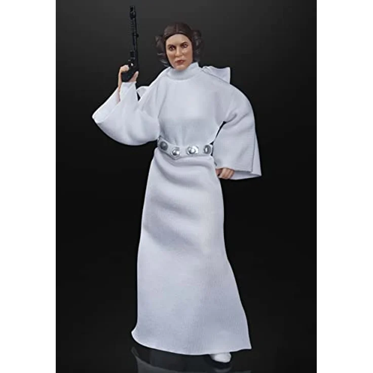 Star Wars F1908 The Black Series Archive Collection Prinzessin Leia Organa Figur, 50th Anniversary Edition aus "A New Hope" – Bild 5
