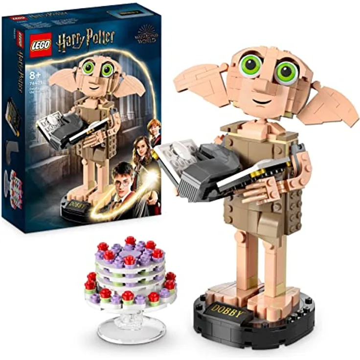 LEGO Harry Potter Dobby der Hauself Set, 403 Teile, ab 8 Jahren, 76421