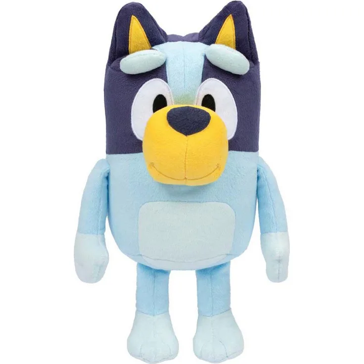 Moose Plüschfigur Bluey, sprechend mit 9 verschiedenen Sätzen, blau