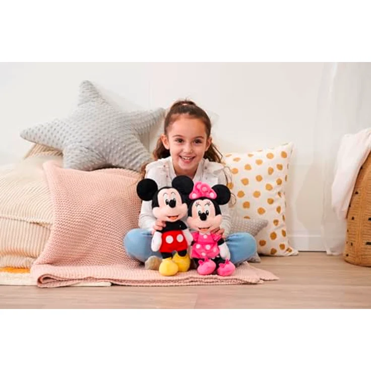 Simba Disney Micky Clubhouse, 25cm Plüschfigur, weich und anschmiegsam, für Kinder ab den ersten Lebensmonaten – Bild 5