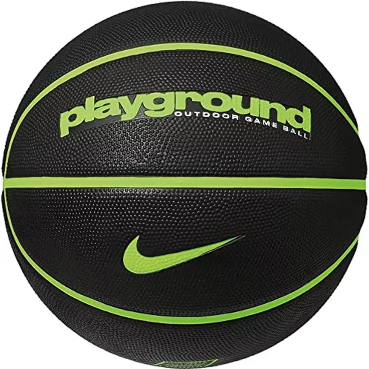 Nike Unisex Basketball 7 EU, schwarz, Gummi-Oberfläche