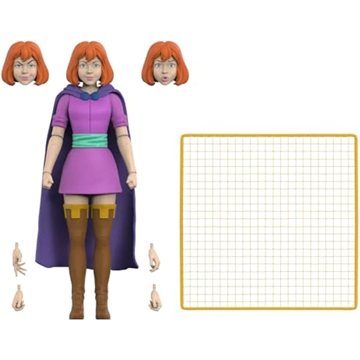 Super7 Dungeons & Dragons Ultimates Actionfigur Sheila The Thief, 18 cm, voll beweglich mit Zubehör und Austauschteilen – Bild 1