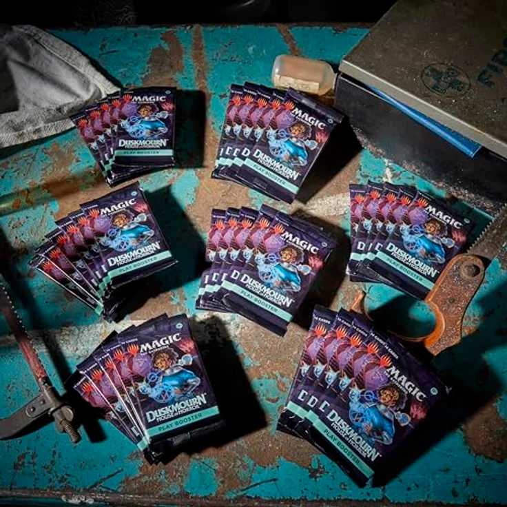 Magic The Gathering Duskmourn: Haus des Schreckens Play-Booster-Display (Englische Version) - Limited-Format, glänzende Foilkarte in jedem Booster, 36 Booster-Packungen – Bild 3