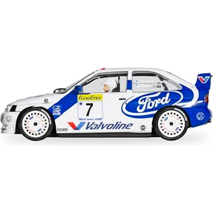 Scalextric C4513 Ford Escort WRC, Spielzeug-Schlitzauto mit Magnatraction, Rallye Monte Carlo 1998, robustes Design für Rennstrecken, Geschenkidee für Kinder – Bild 2
