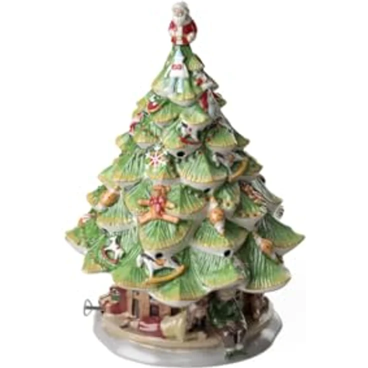 Villeroy & Boch Spieluhr Villeroy & Boch Christmas Toys Memory Spieluhr, hochwertiges Porzellan, spielt "Oh Tannenbaum", weihnachtliche Geschenkverpackung – Bild 2