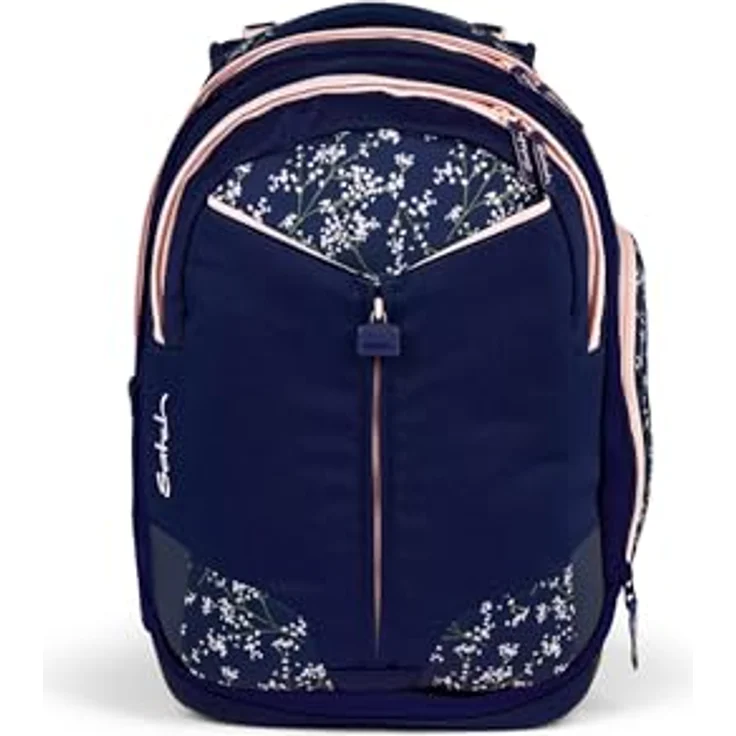 Satch Satch Match Bloomy Breeze, Schulrucksack mit 5 Liter Erweiterung, ergonomisch und wasserabweisend, reflektierend, für Körpergrößen 1,40 - 1,80 m – Bild 6
