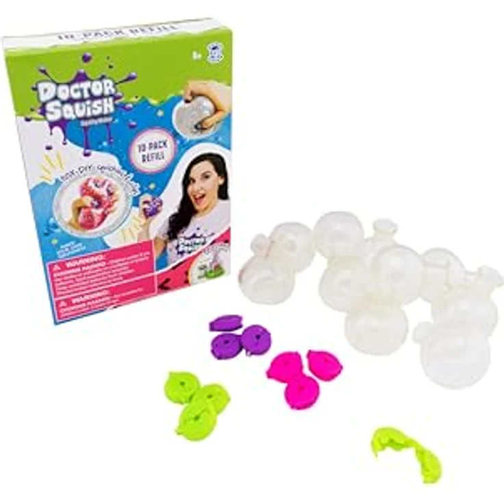 BOTI Doctor Squish Bastelset, Squishy Balloon Refill 10 Stück für kreatives Basteln – Bild 4