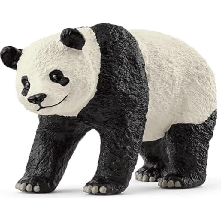 Schleich Großer Panda (14885), Wild Life Figur, schwarz-weiß, 10 x 4,1 x 6 cm – Bild 1