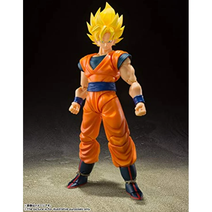 Unbekannt Ball Z SS Full Power Son Goku Figur S. H. Figuarts 14 cm, BAS61385 – Bild 3