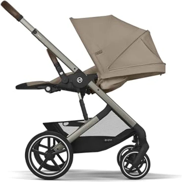 Cybex Kinder-Buggy Balios S Lux Kinderwagen - Kollektion 2025, mit ergonomischem Design und XXL Sonnenverdeck – Bild 5