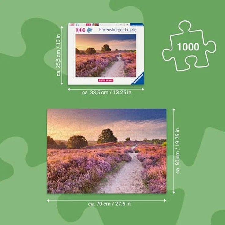 Ravensburger Pink Pathway, 1000 Teile Puzzle für Erwachsene mit perfekter Passform – Bild 3
