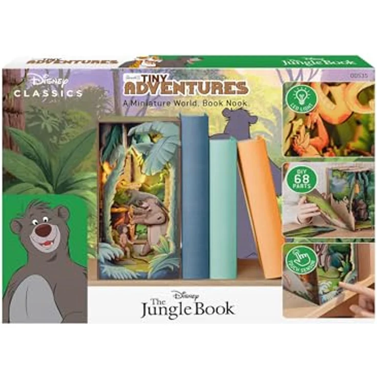 Revell Tiny Adventures - Disney Das Dschungelbuch, 3D-Puzzle in Premium-Qualität mit benutzerfreundlichem Handling und stilvollem Erscheinungsbild – Bild 2
