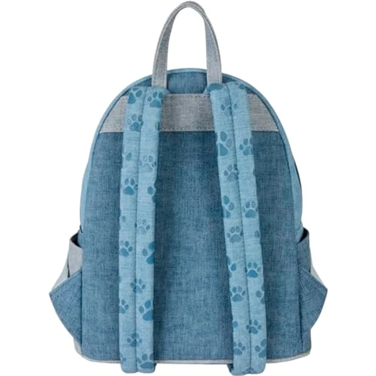 Loungefly Disney Dogs & Cats Faux Denim Mini Rucksack, Kindergartenrucksack mit Tiermotiven – Bild 4