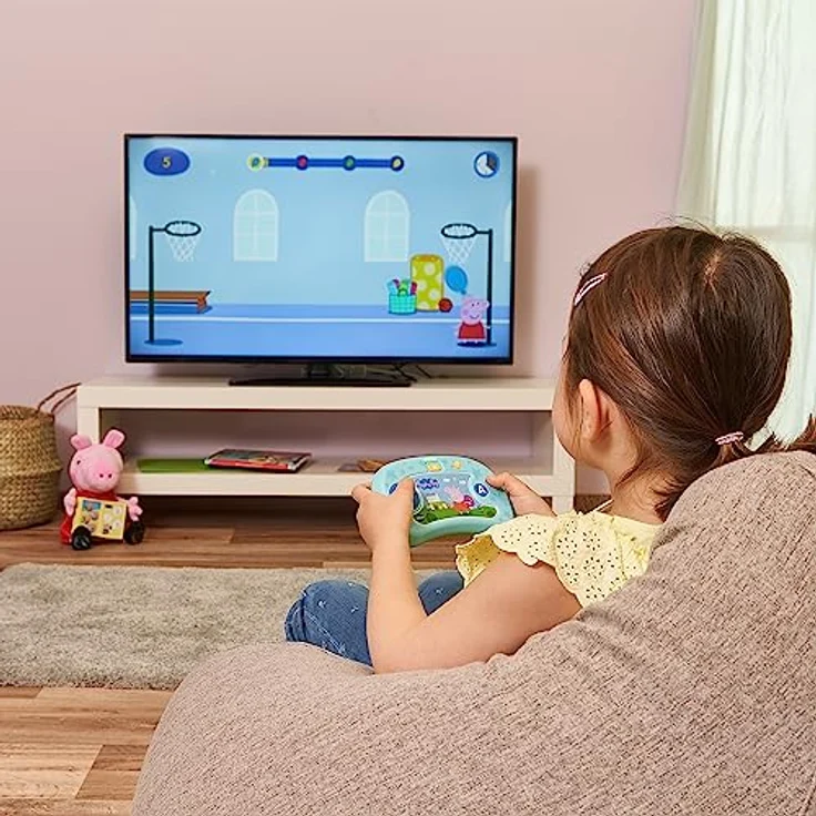 Vtech® Kindercomputer Peppa Pig, ABC Smile TV-Lernkonsole – Bild 5