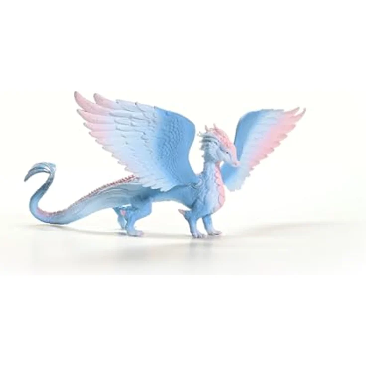 SCHLEICH 70833 Kristalldrache, ab 5 Jahren, BAYALA - Spielfigur, 23 x 23 x 11 cm, Blau - Winddrache mit beeindruckender Kristallsammlung – Bild 5