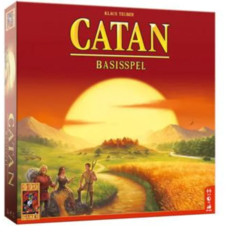 999 Games Catan, Brettspiel für 3-4 Spieler, strategisches Familienspiel ab 10 Jahren, 75 Minuten Spielzeit