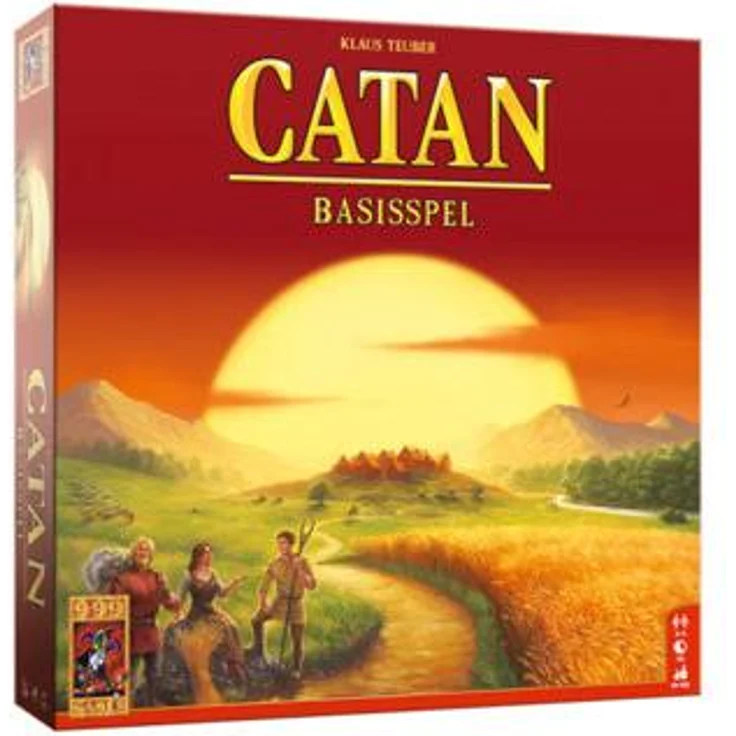 999 Games Catan, Brettspiel für 3-4 Spieler, strategisches Familienspiel ab 10 Jahren, 75 Minuten Spielzeit