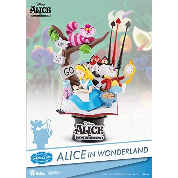 Beast Kingdom Disney Diorama Alice im Wunderland, Mehrfarbig (MAY189044) – Bild 2