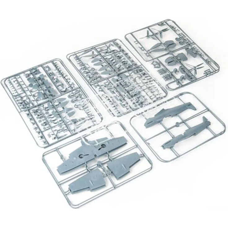 Eduard Eduard EDU11180 1/48 Dual Combo Limited Edition British Spitfire Mk.5b, Kunststoffmodell mit 12 Markierungen und geätzten Teilen – Bild 2
