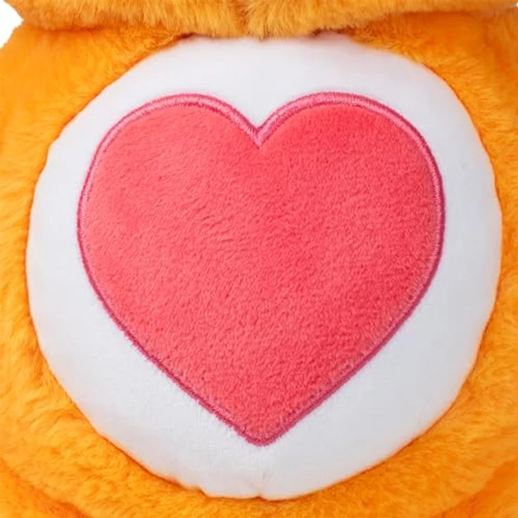 Care Bears Tenderheart Bear Plushie, 14 Zoll Plüsch-Teddy in Orange, super weich, für Kinder ab 4 Jahren, ideales Geschenk für Mädchen und Jungen – Bild 3