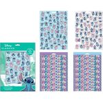 Cerda Disney Stitch Sticker Set, 300-tlg. Aufkleber für Basteln und Deko für Kinder