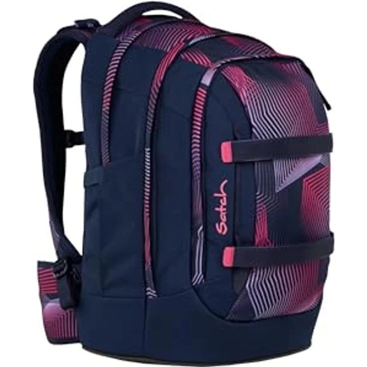 Satch Pack Ergonomischer Schulrucksack 30L mit Organisationsfächern, wasserabweisend und reflektierend – Bild 4