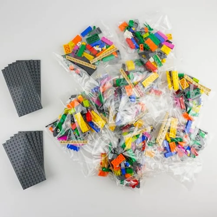 Stein-Experte Lego® SERIOUS Play® Innovations-Set – 10 Beutel + 10 Stück 8x16 Bauplatten für kreative Workshops & Team-Building, visionäre Ideenplattform – Bild 1