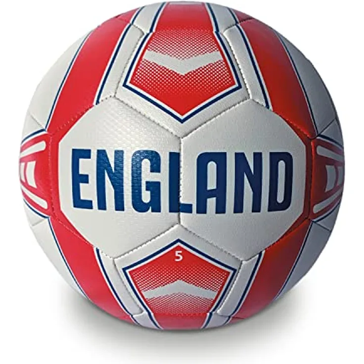 Mondo Sport - ENGLAND Genähter Fußball - Offizielles Produkt - Größe 5 - 400 g - 23017