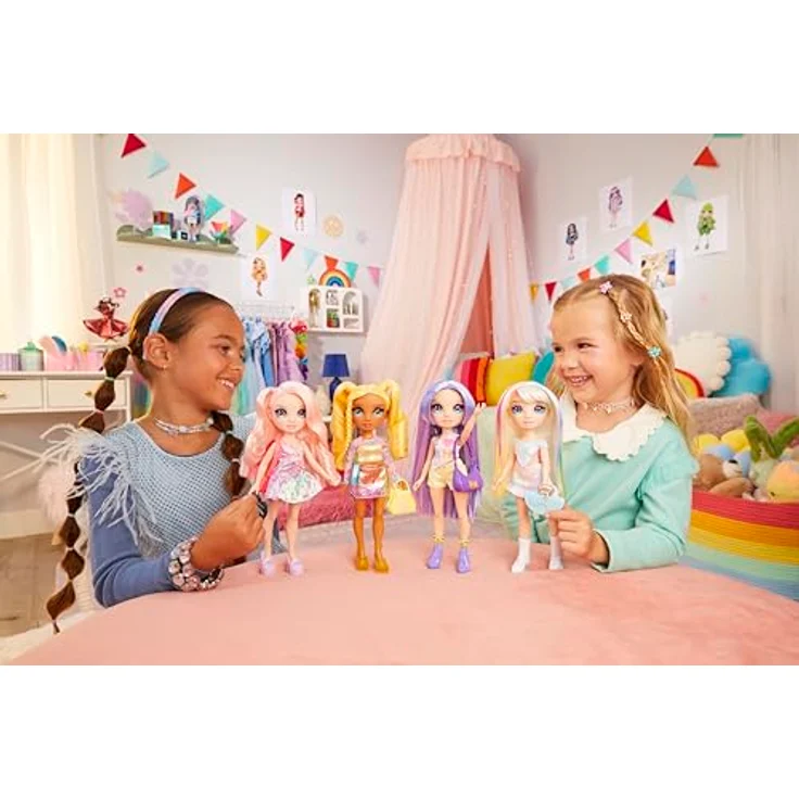Rainbow High Anziehpuppe My Fashion Style Fashion Dolls - Bella, Street Look mit modernem Outfit und Handtasche – Bild 2