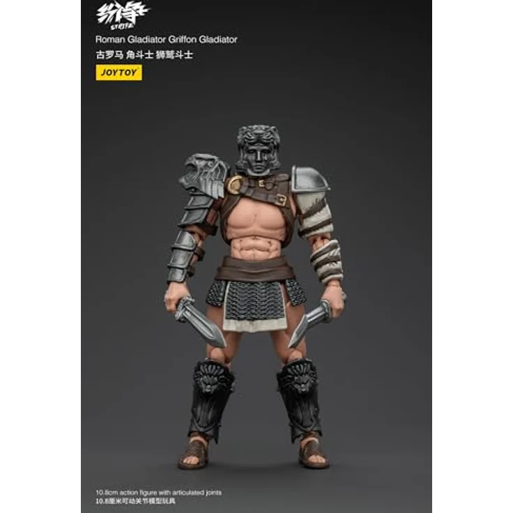 JOYTOY Strife Rome Gladiator Löwe Adler Actionfigur, 10,8 cm, Detailgetreue Sammelfigur im Maßstab 1:18 – Bild 2