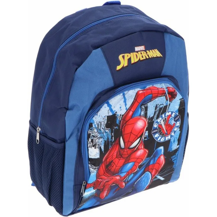 Spiderman Schulrucksack, 40 CM mit gepolsterten Trägern und robustem Material für kleine Helden