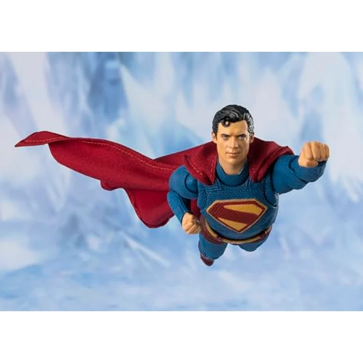 Bandai Superman 2025 S.H.Figuarts Actionfigur, 16 cm, inkl. Zubehör in Fensterbox – Bild 8