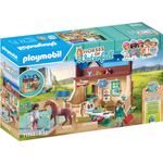 Playmobil® Konstruktions-Spielset Reittherapie & Tierarztpraxis (71352), Horses of Waterfall, (164 St)