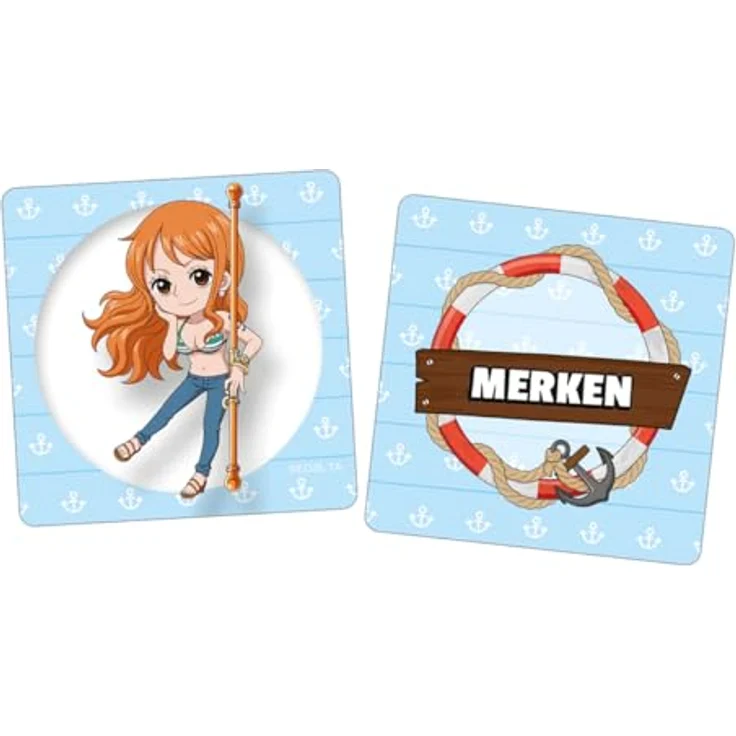 Topi Games ANF2-MI-132001, Brettspiel im One Piece Design mit 50 Karten und 2 Schwierigkeitsstufen – Bild 5